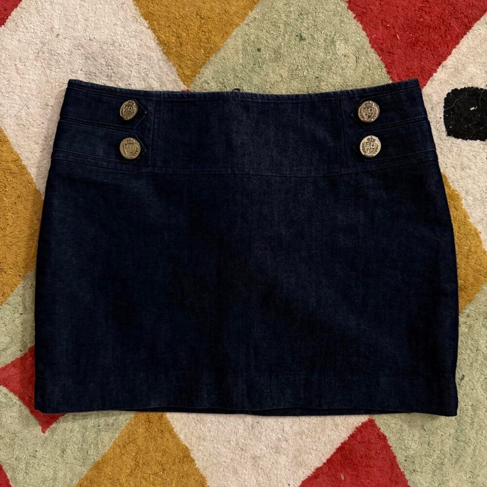 Vintage sailor button skirt